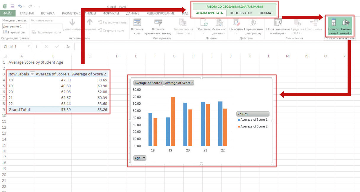 Как поставить картинку в excel на задний план